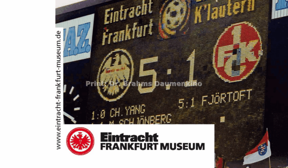 Daumenkino Eintracht Frankfurt Museum wm