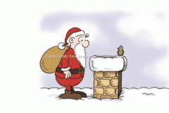 Daumenkino Weihnachtsmann